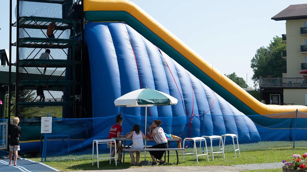 inflatable slide at bromley